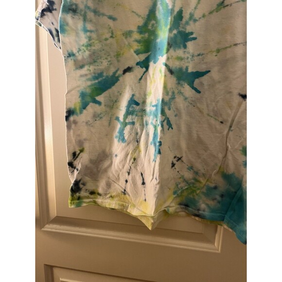 Adult Men's Tie Dyed Short Sleeve T-Shirt Size Unknown Multi-Color - Picture 6 of 9